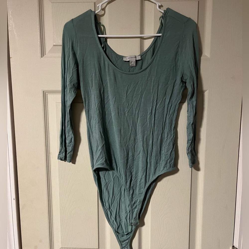 Sage Green Body Suit